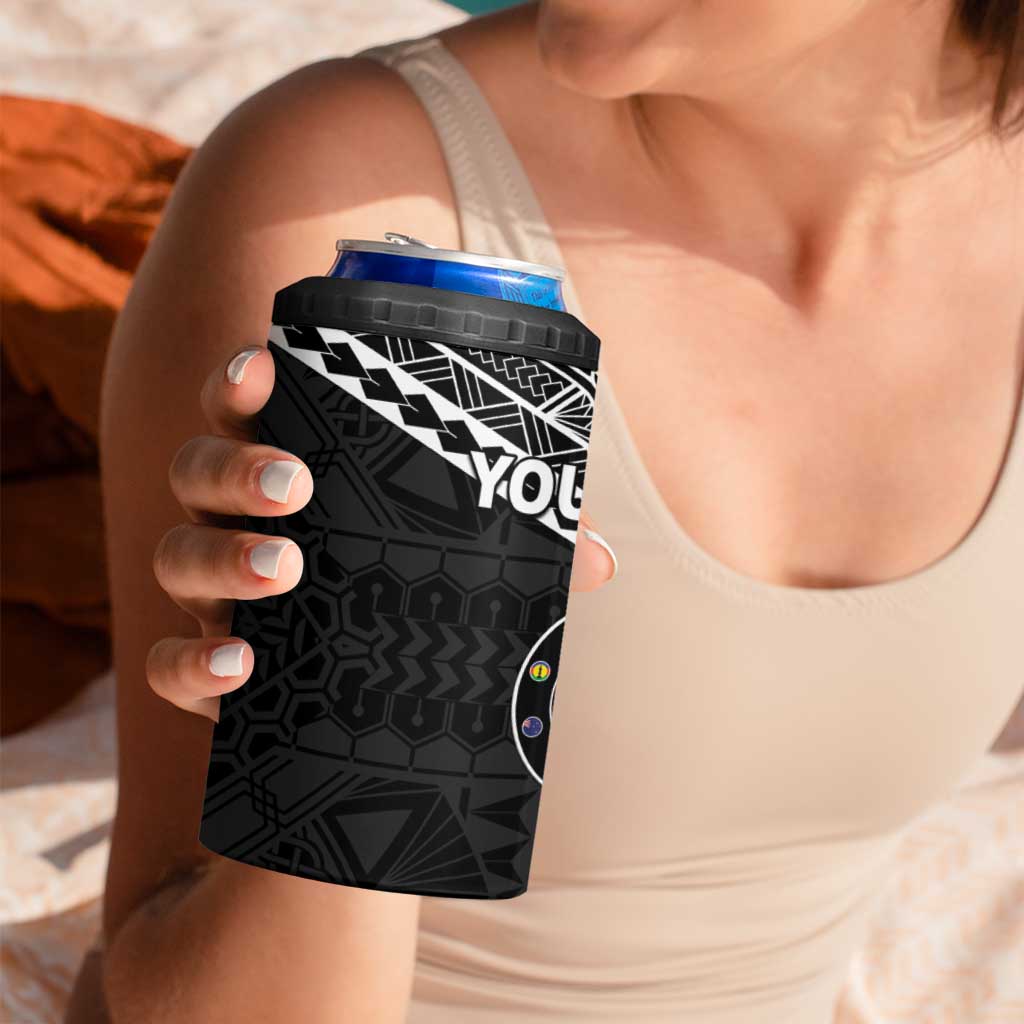 Personalised Melanesian Brotherhood 4 in 1 Can Cooler Tumbler Ministry Faith And Mission - Polynesian Pride