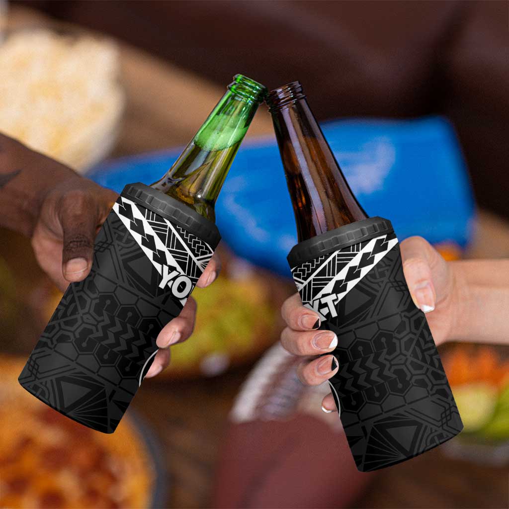 Personalised Melanesian Brotherhood 4 in 1 Can Cooler Tumbler Ministry Faith And Mission - Polynesian Pride