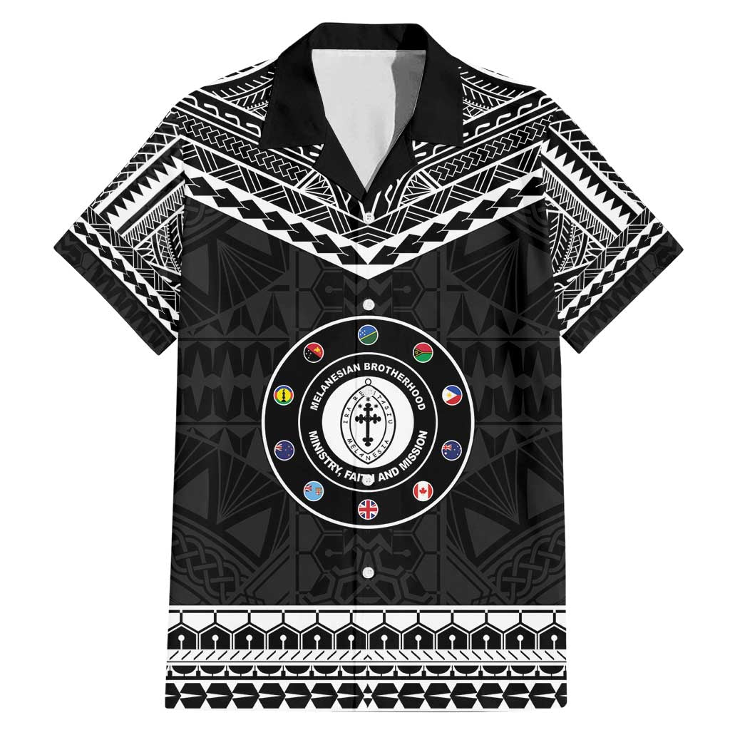 Personalised Melanesian Brotherhood Family Matching Mermaid Dress and Hawaiian Shirt Ministry Faith And Mission - Polynesian Pride