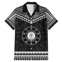 Personalised Melanesian Brotherhood Family Matching Mermaid Dress and Hawaiian Shirt Ministry Faith And Mission - Polynesian Pride
