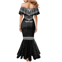Personalised Melanesian Brotherhood Family Matching Mermaid Dress and Hawaiian Shirt Ministry Faith And Mission - Polynesian Pride