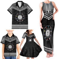 Personalised Melanesian Brotherhood Family Matching Tank Maxi Dress and Hawaiian Shirt Ministry Faith And Mission - Polynesian Pride