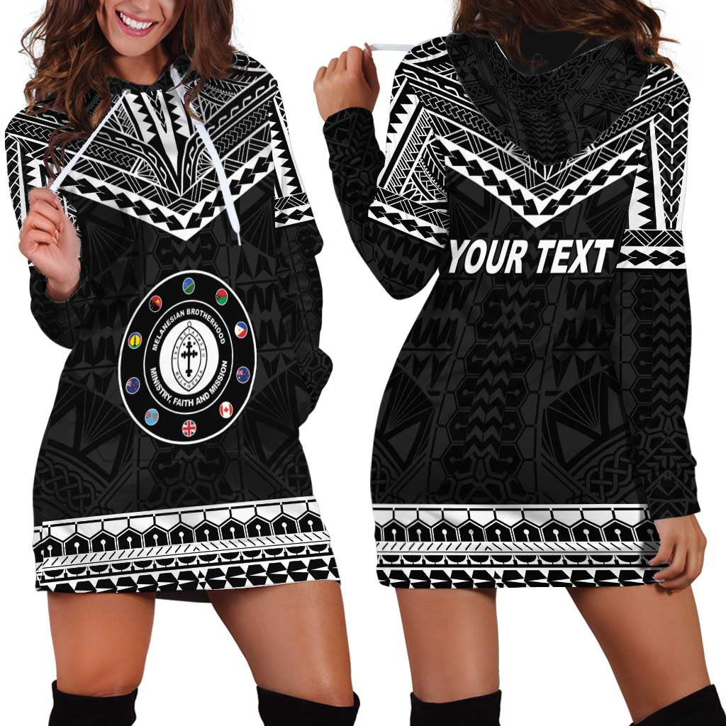 Personalised Melanesian Brotherhood Hoodie Dress Ministry Faith And Mission - Polynesian Pride