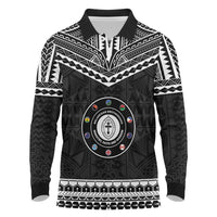 Personalised Melanesian Brotherhood Long Sleeve Polo Shirt Ministry Faith And Mission - Polynesian Pride