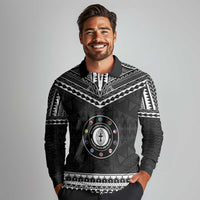 Personalised Melanesian Brotherhood Long Sleeve Polo Shirt Ministry Faith And Mission - Polynesian Pride