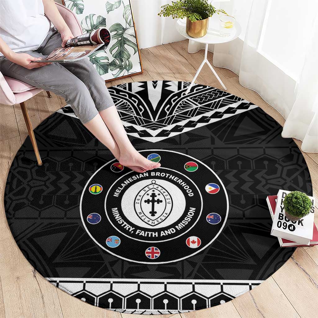 Melanesian Brotherhood Round Carpet Ministry Faith And Mission LT05 - Polynesian Pride