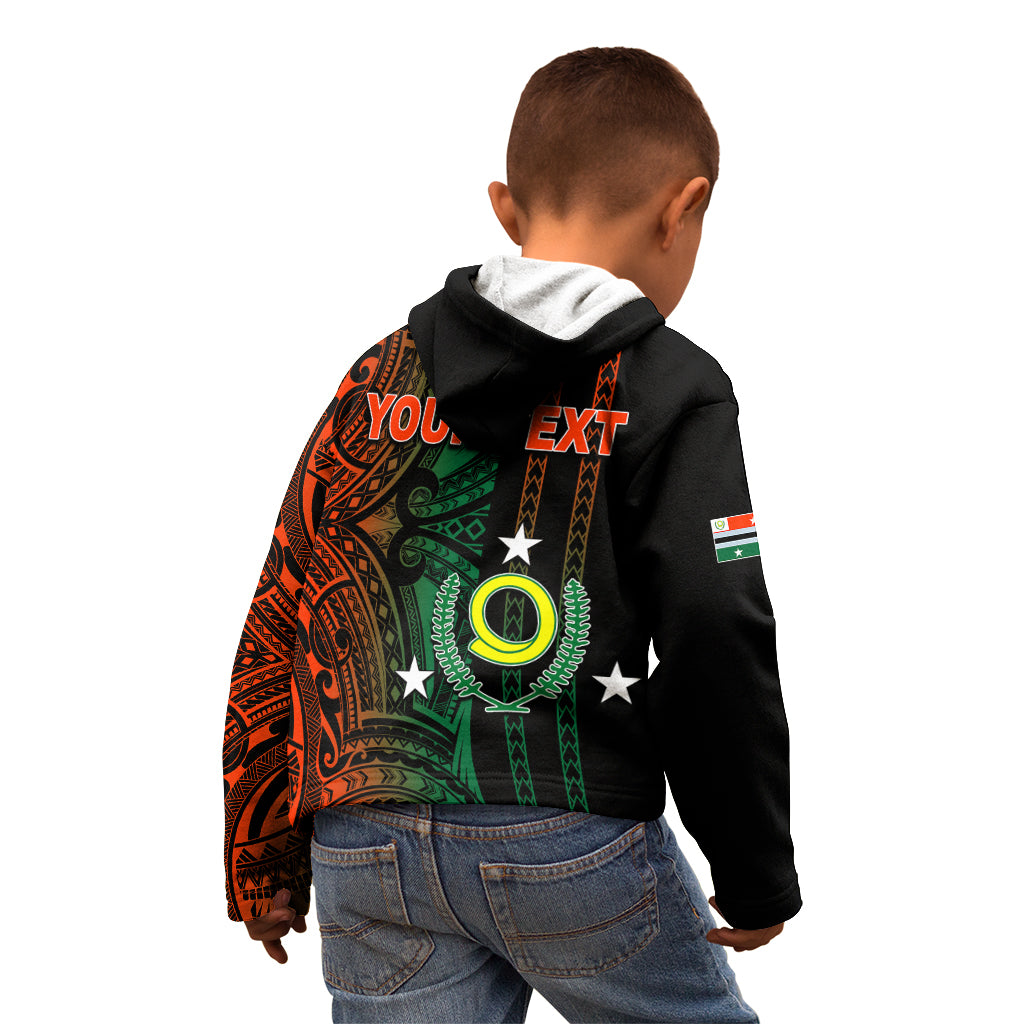 Custom Vanuatu Penama Kid Hoodie Polynesian Tribal LT6 - Polynesian Pride