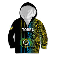 Custom Vanuatu Torba Kid Hoodie Polynesian Tribal LT6 - Polynesian Pride