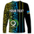 Custom Vanuatu Torba Long Sleeve Shirt Polynesian Tribal LT6 - Polynesian Pride