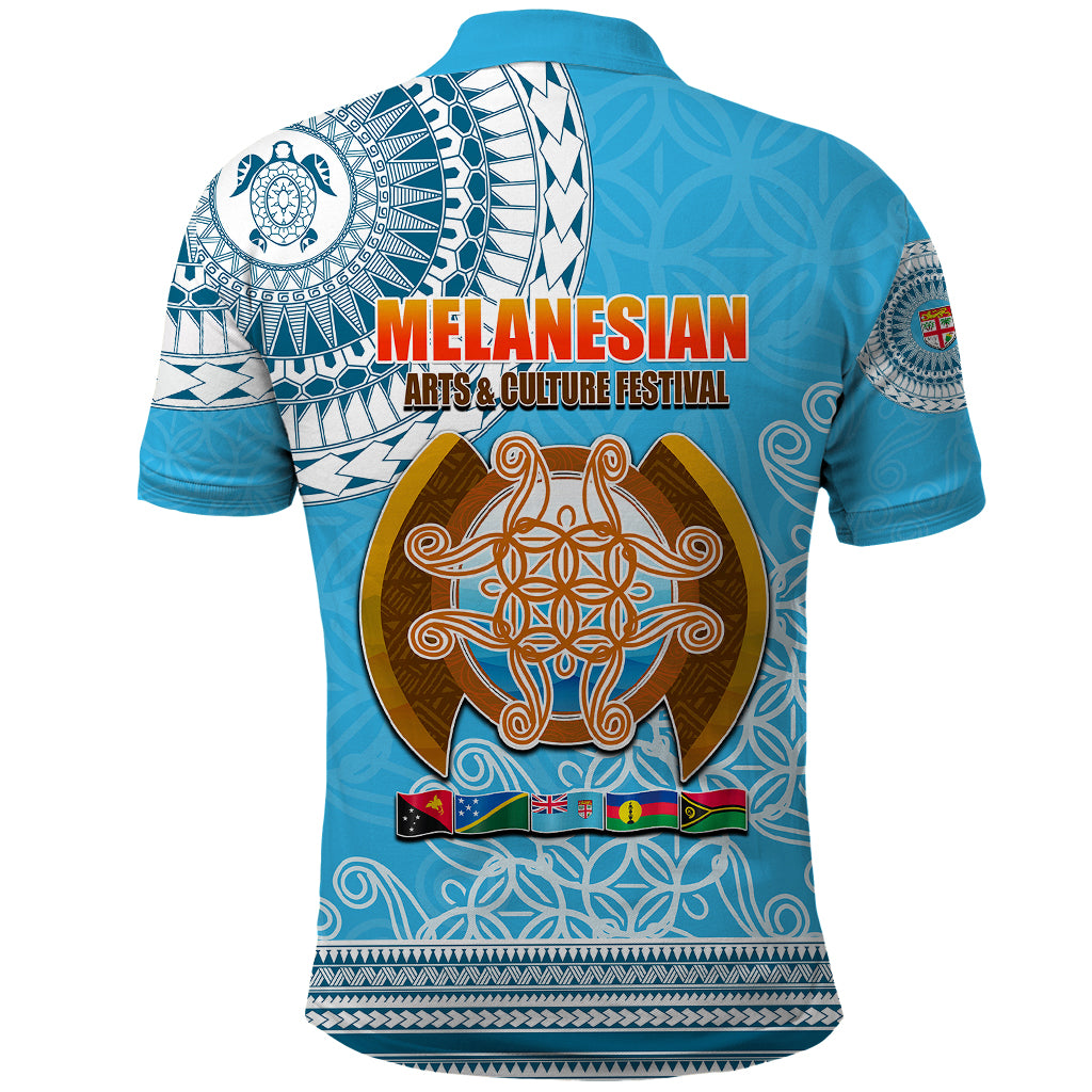 Fiji Polo Shirt Melanesian Festival 2023 LT6 - Polynesian Pride
