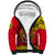 Papua New Guinea Sherpa Hoodie Melanesian Festival 2023 LT6 Unisex Red - Polynesian Pride