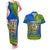 Solomon Islands Couples Matching Tank Maxi Dress And Hawaiian Shirt Melanesian Festival 2023 LT6 Green - Polynesian Pride