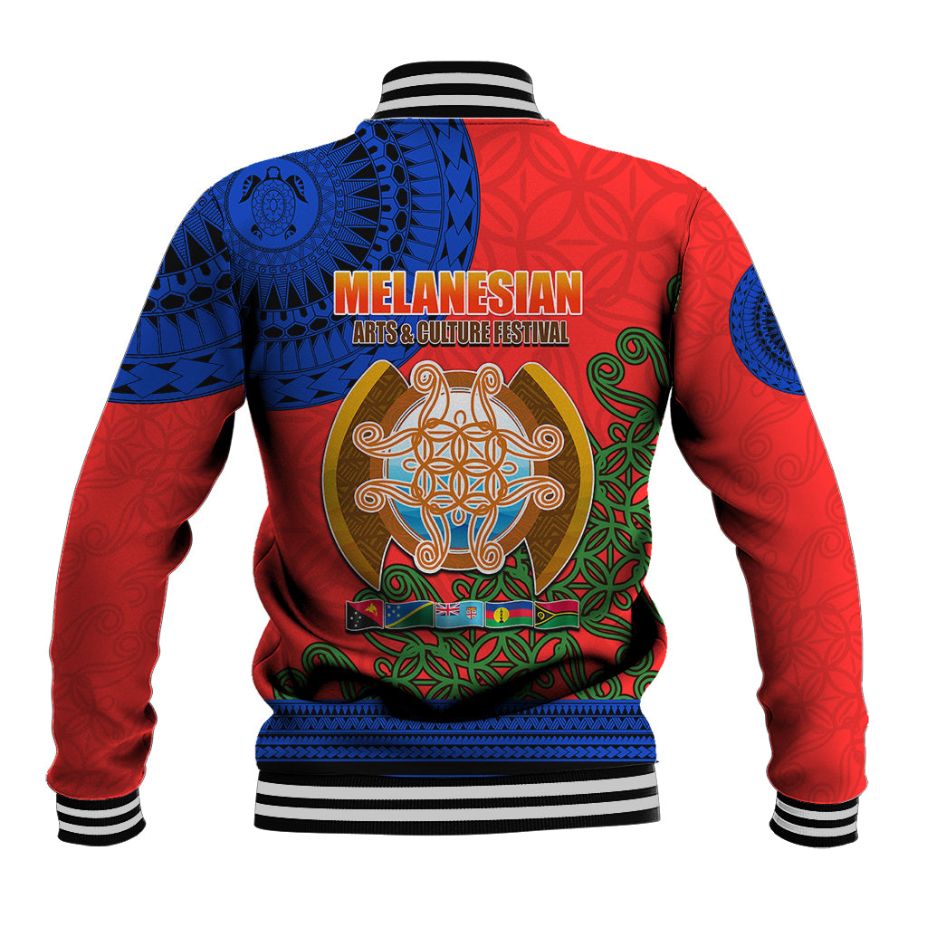 New Caledonia Baseball Jacket Melanesian Festival 2023 LT6 - Polynesian Pride