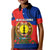 New Caledonia Kid Polo Shirt Melanesian Festival 2023 LT6 Kid Red - Polynesian Pride