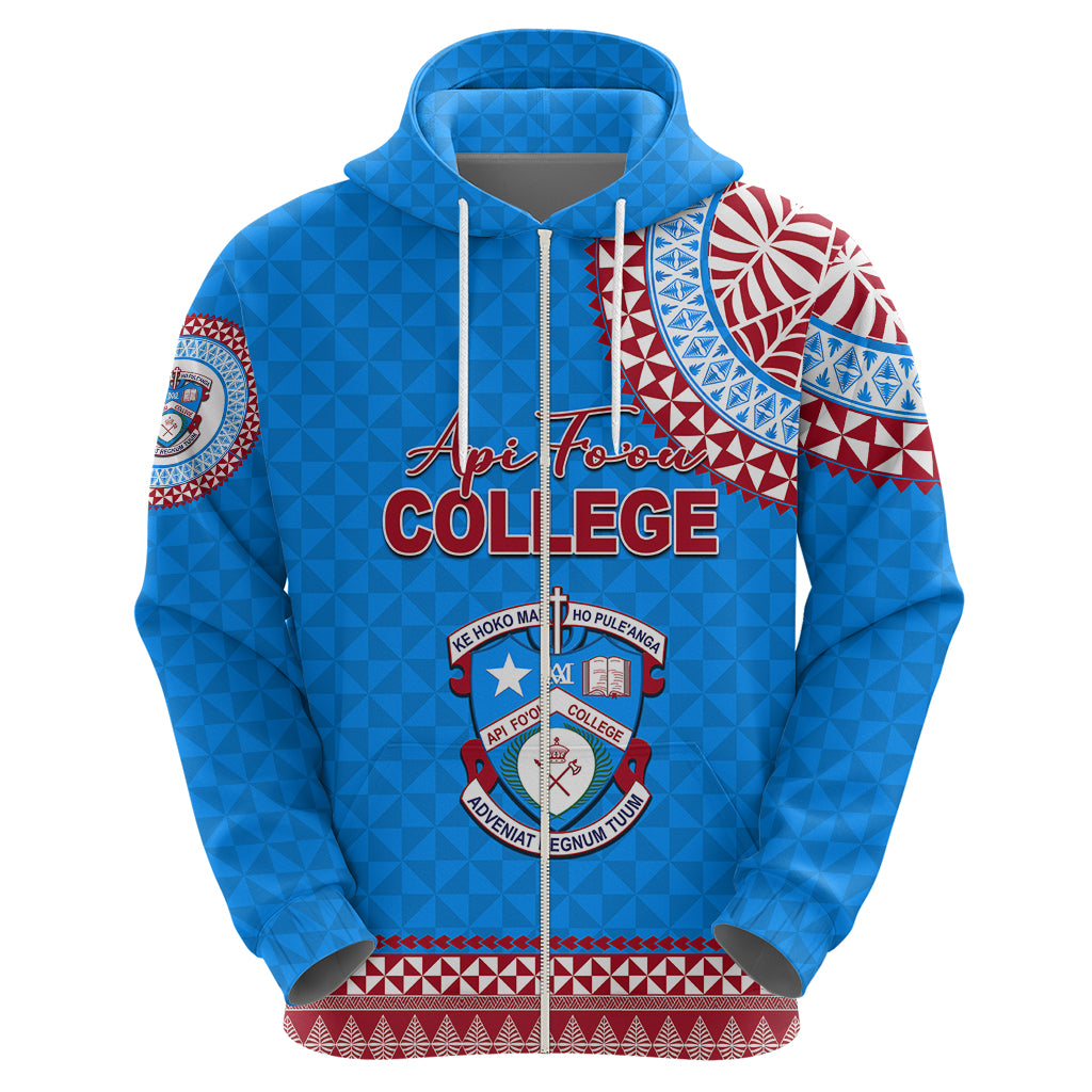Tonga School Api Foou College Hoodie Tribal Pattern LT6 - Polynesian Pride