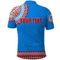 Tonga School Api Foou College Polo Shirt Tribal Pattern LT6 - Polynesian Pride