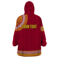 Tonga School Beulah College Wearable Blanket Hoodie Tribal Pattern LT6 - Polynesian Pride