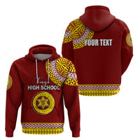 Tonga School Tonga High School Hoodie Tribal Pattern LT6 - Polynesian Pride