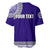 Tonga School Tupou College Baseball Jersey Tribal Pattern LT6 - Polynesian Pride