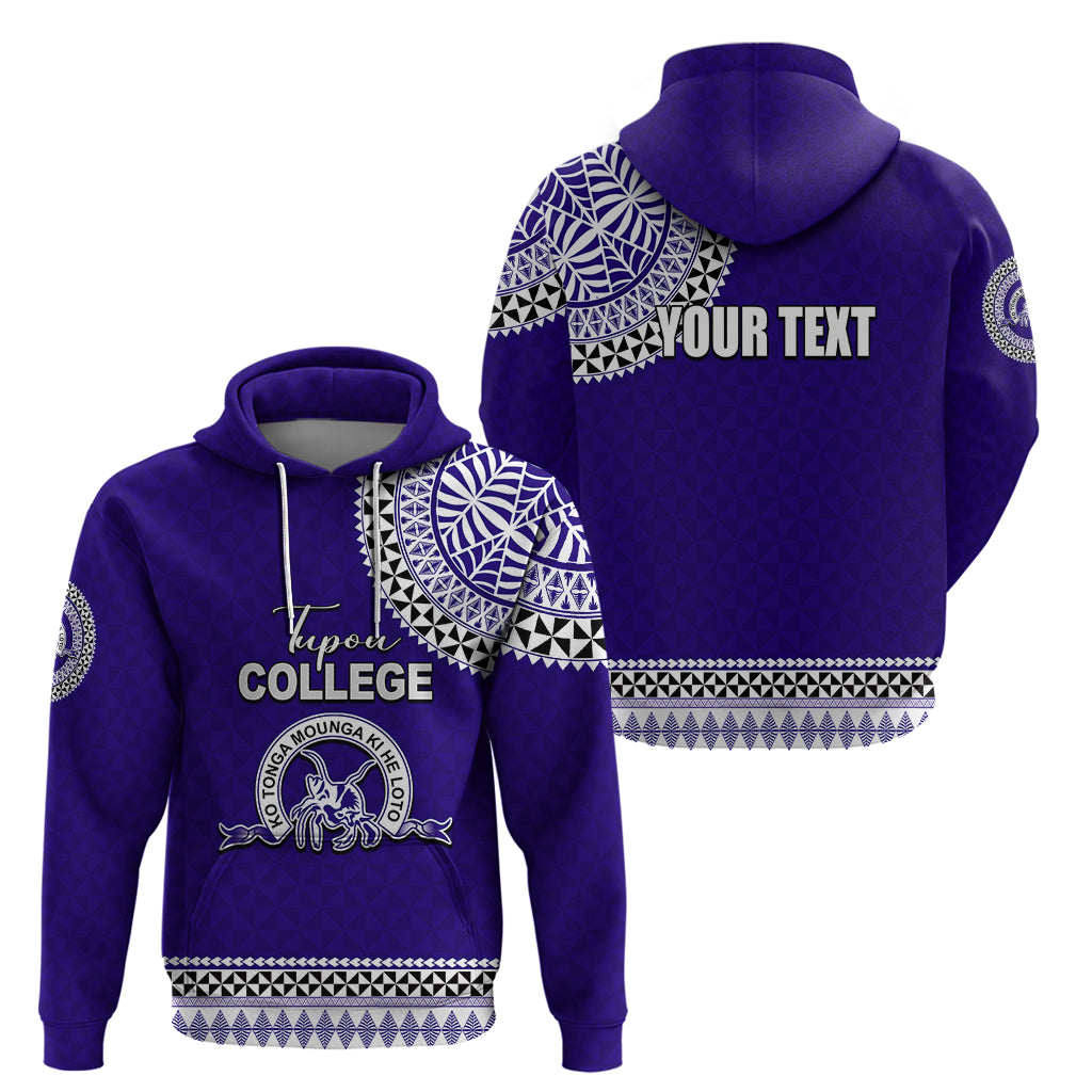 Tonga School Tupou College Hoodie Tribal Pattern LT6 - Polynesian Pride