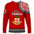 Tonga School Kolisi Tonga Long Sleeve Shirt Tribal Pattern LT6 Unisex Red - Polynesian Pride