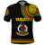 Custom Vanuatu Polo Shirt Polynesia Circle LT6 Black - Polynesian Pride