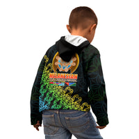 Melanesian Festival 2023 Kid Hoodie Fest'Napuan Black Style LT6 - Polynesian Pride