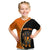 Custom Dachshund Dog Kid T Shirt With Polynesian Tribal Tattoo LT6 Black - Polynesian Pride