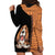 Custom Basset Hound Dog Hoodie Dress With Polynesian Tribal Tattoo LT6 - Polynesian Pride