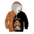 Custom Basset Hound Dog Kid Hoodie With Polynesian Tribal Tattoo LT6 - Polynesian Pride