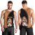 Custom Basset Hound Dog Men Tank Top With Polynesian Tribal Tattoo LT6 - Polynesian Pride