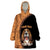 Custom Basset Hound Dog Wearable Blanket Hoodie With Polynesian Tribal Tattoo LT6 One Size Black - Polynesian Pride