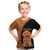 Custom Poodle Dog Kid T Shirt With Polynesian Tribal Tattoo LT6 Black - Polynesian Pride