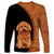 Custom Poodle Dog Long Sleeve Shirt With Polynesian Tribal Tattoo LT6 - Polynesian Pride