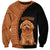 Custom Poodle Dog Sweatshirt With Polynesian Tribal Tattoo LT6 Unisex Black - Polynesian Pride