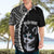 Custom Husky Dog Hawaiian Shirt With Polynesian Tribal Tattoo LT6 - Polynesian Pride