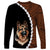 Custom German Shepherd Dog Long Sleeve Shirt With Polynesian Tribal Tattoo LT6 - Polynesian Pride