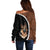 Custom German Shepherd Dog Off Shoulder Sweater With Polynesian Tribal Tattoo LT6 - Polynesian Pride