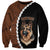 Custom German Shepherd Dog Sweatshirt With Polynesian Tribal Tattoo LT6 Unisex Black - Polynesian Pride