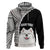 Custom Samoyed Dog Hoodie With Polynesian Tribal Tattoo LT6 Pullover Hoodie Black - Polynesian Pride