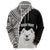 Custom Samoyed Dog Hoodie With Polynesian Tribal Tattoo LT6 - Polynesian Pride