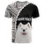 Custom Samoyed Dog T Shirt With Polynesian Tribal Tattoo LT6 Black - Polynesian Pride