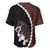 Custom Boxer Dog Baseball Jersey With Polynesian Tribal Tattoo LT6 - Polynesian Pride