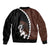 Custom Boxer Dog Bomber Jacket With Polynesian Tribal Tattoo LT6 - Polynesian Pride