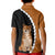 Custom Shiba Inu Dog Kid Polo Shirt With Polynesian Tribal Tattoo LT6 - Polynesian Pride