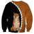 Custom Shiba Inu Dog Sweatshirt With Polynesian Tribal Tattoo LT6 - Polynesian Pride