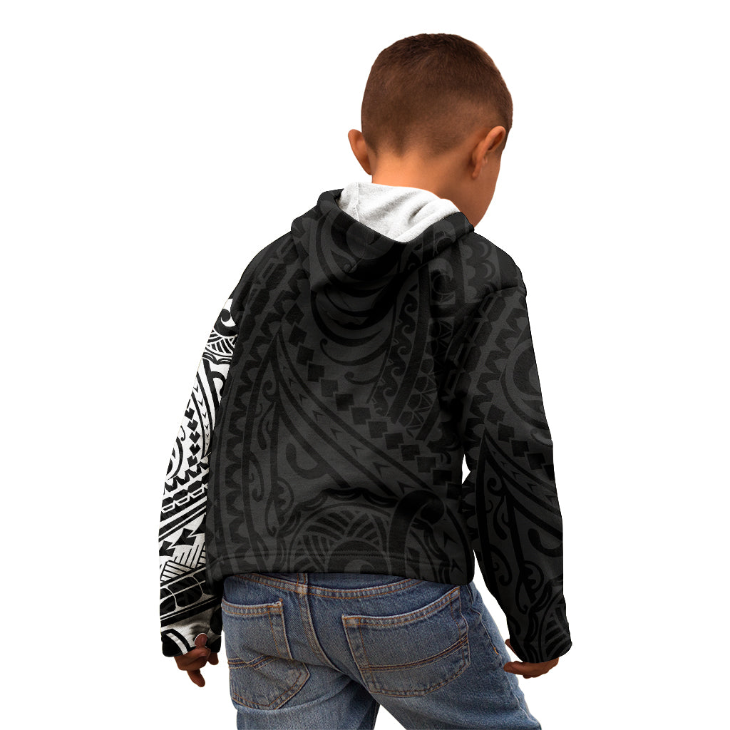 Polynesian Poodle Dog Kid Hoodie Dog In My Heart LT6 - Polynesian Pride