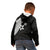 Polynesian Kid Hoodie With Plumeria Flower White LT6 - Polynesian Pride