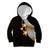 Polynesian Kid Hoodie With Plumeria Flower Gold LT6 Hoodie Gold - Polynesian Pride