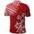 Hawaii Summer Polo Shirt Mix Polynesian Red LT6 - Polynesian Pride